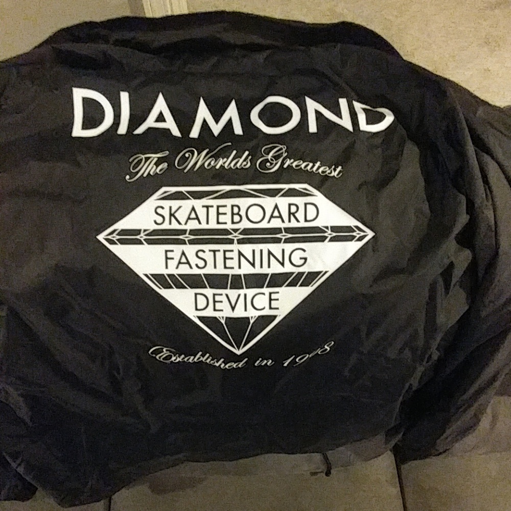 Diamond Supply Co. Black Jacket NWOT